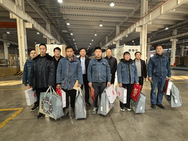 江南平台-江南online（中国）新春慰问送关怀，节前安全督导保平安